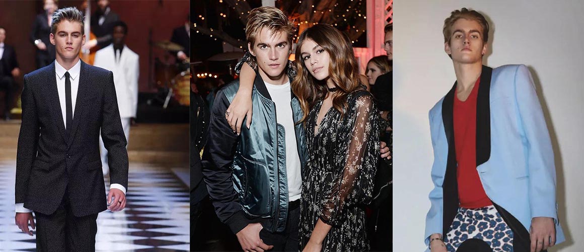 被评为“妖孽”级别的颜值，17岁就开始霸屏，还是位宠妹狂魔！